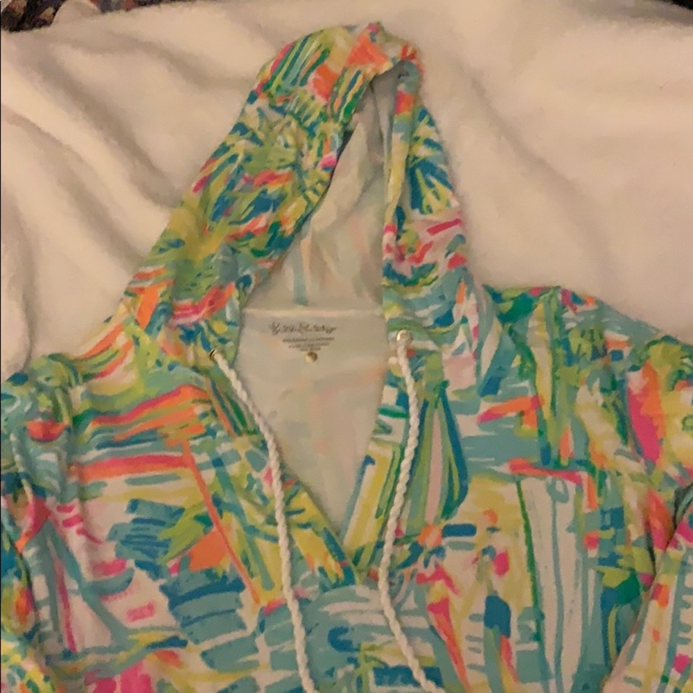 Lilly Pulitzer beach coverup
